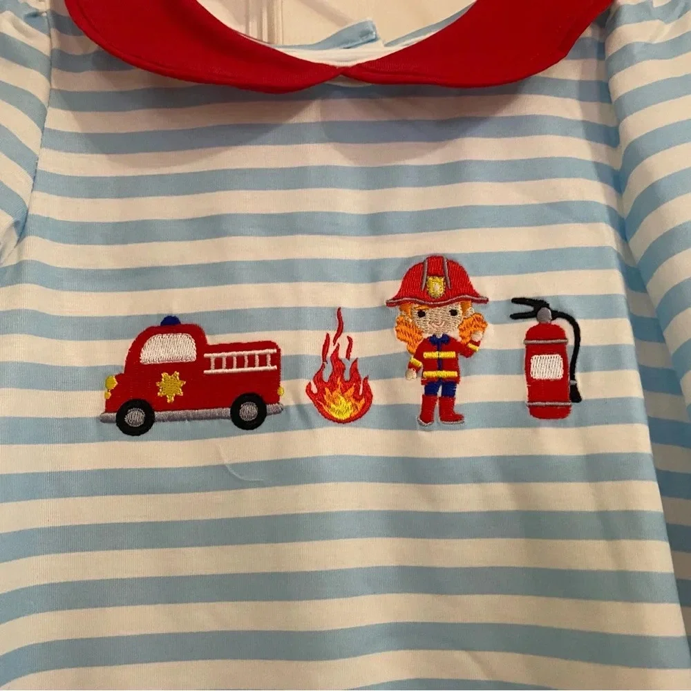 New Girl’s Fireman Romper
